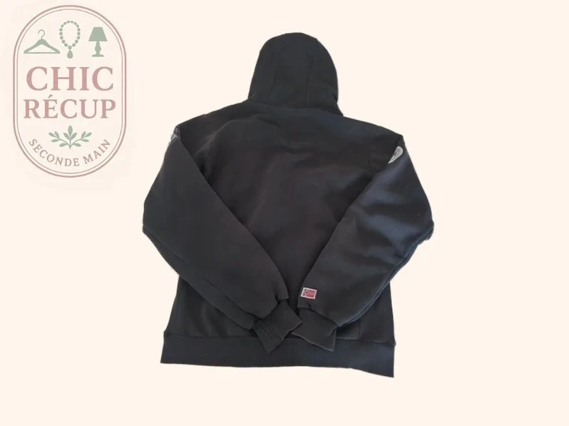 Sweat zippé - Geographical Norway - L - Noir - Fighter – photo 6
